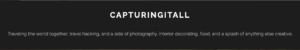 capturingitall Logo
